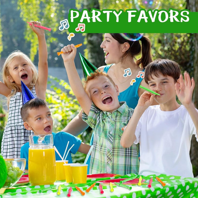 Fabbay 48 Pcs 6 Hole Plastic Recorders, Instrument for Kids Recorder Musical Flute Musical Instruments Toy for Music Party Favors Supplies Beginners Gifts School Performance, Mixed Color - Image 5